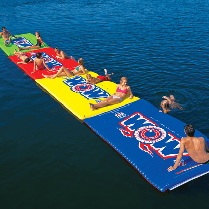 WOW Watersports Floating Water Walkway For The Pool Or Lake Blue