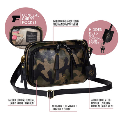 Tomboy Concealed Carry Clutch | Camo Girls with Guns Clothing