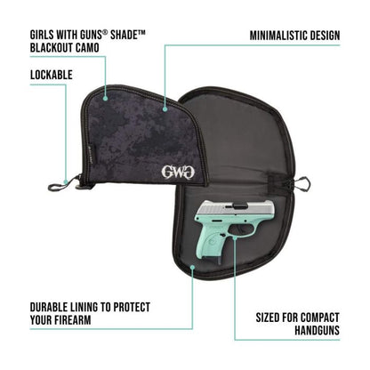 Midnight Handgun Case Girls with Guns Clothing