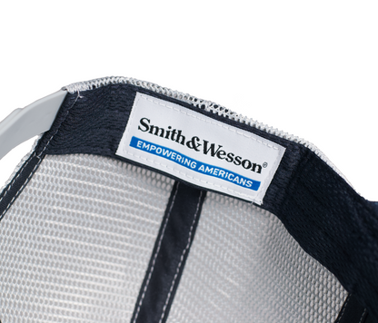 Smith & Wesson® American Flag Patch Ripstop Trucker Cap