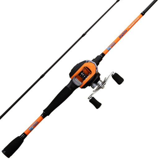 Reaction Tackle Fishing Rod and Baitcasting Reel Combo - Big Bite