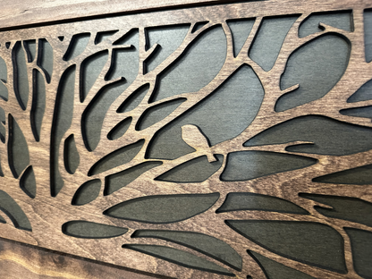 Coat Rack Hidden Gun Storage - Tree of Life Bellewood Designs
