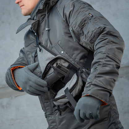 M-Tac LEFT-HANDED Tactical Sling Bag for Men with Holster