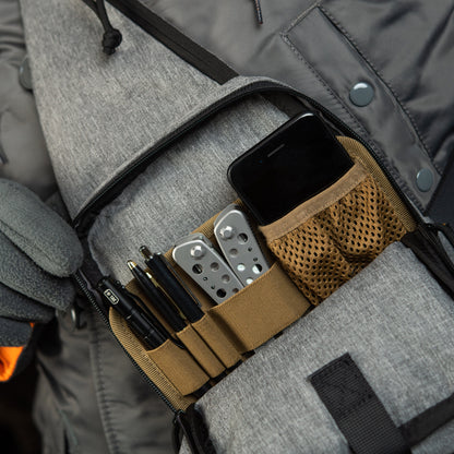 M-Tac LEFT-HANDED Tactical Sling Bag for Men with Holster