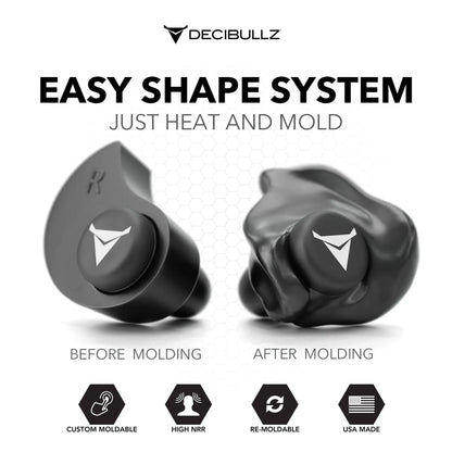 Custom Molded Earplugs 31dB NRR