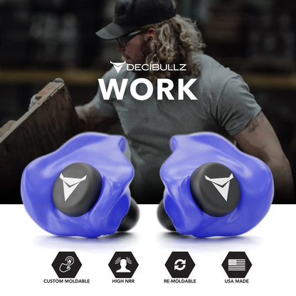 Custom Molded Earplugs 31dB NRR