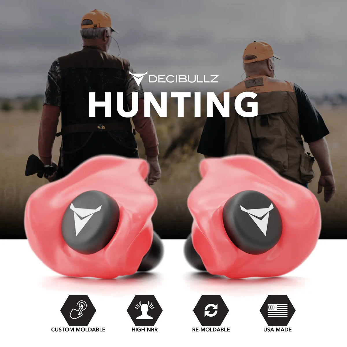 Custom Molded Earplugs 31dB NRR