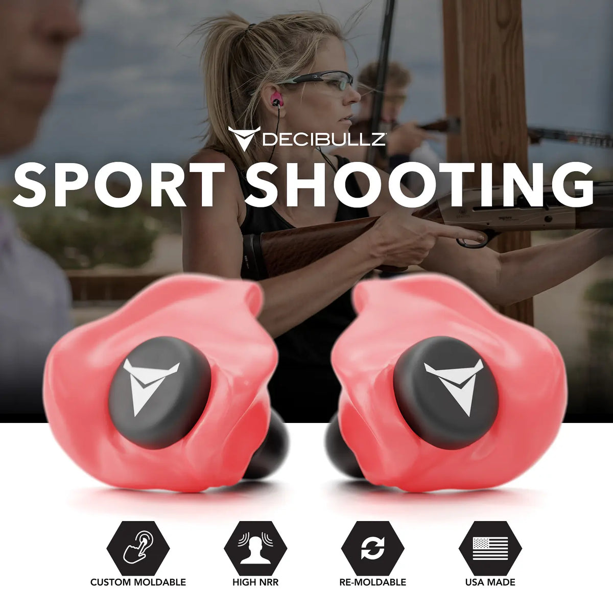 Custom Molded Earplugs 31dB NRR
