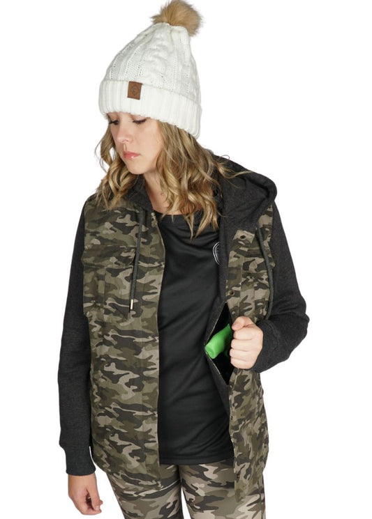 Equinox Camo Jacket Girls with Guns Clothing