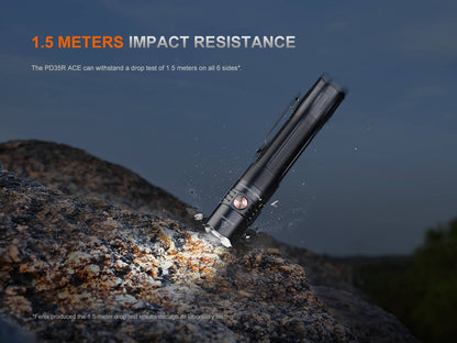 Fenix PD35R ACE Multi-mode Tactical Flashlight + FREE CL01 Mini Lantern Fenix Store