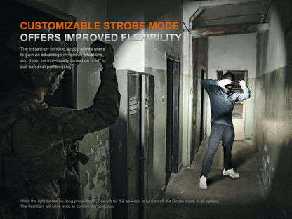 Fenix PD35R ACE Multi-mode Tactical Flashlight + FREE CL01 Mini Lantern Fenix Store