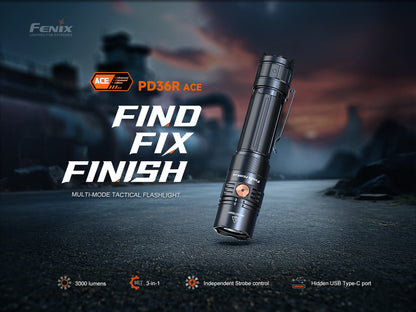 Fenix PD36R ACE Customizable Multi-Mode Flashlight