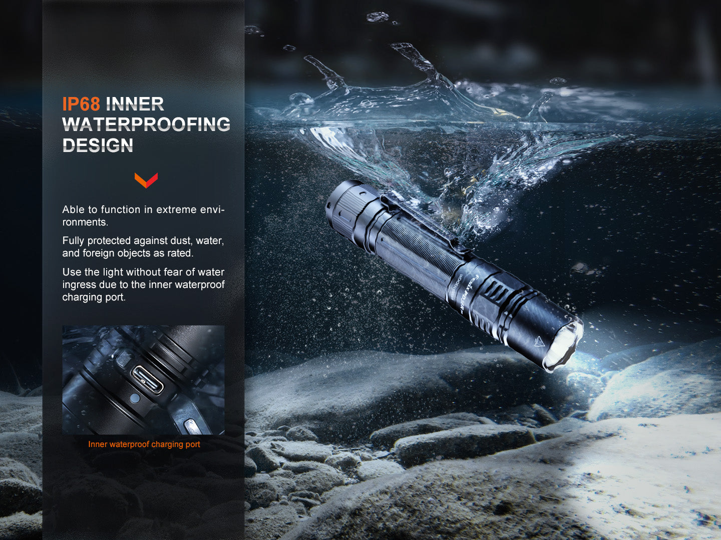 Fenix PD36R Pro 2800 Lumen Flashlight Fenix Store