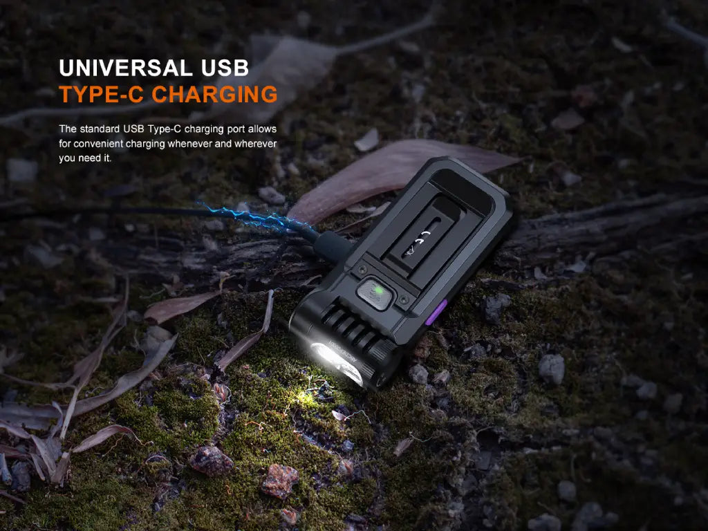 Fenix SW05R Multipurpose Clip-On Light with Red or UV Output