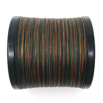 Reaction Tackle Braided Fishing Line - Green Camo Reaction Tackle