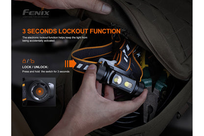 Fenix HM70R Rechargeable LED Headlamp - 1600 Lumens - Hogtown Outdoors