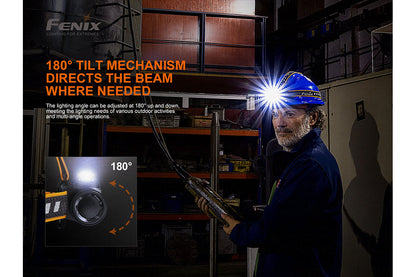 Fenix HM70R Rechargeable LED Headlamp - 1600 Lumens - Hogtown Outdoors