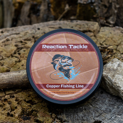 Reaction Tackle Copper Fishing Line - Trolling Wire - Tin Coated - New Reaction Tackle
