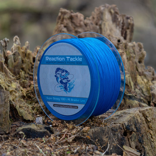 Reaction Tackle Braided Fishing Line - Dark Blue Reaction Tackle