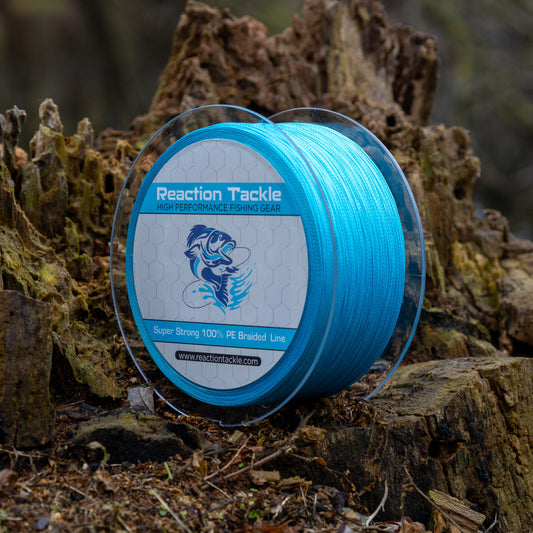 Reaction Tackle Braided Fishing Line - Sea Blue Reaction Tackle