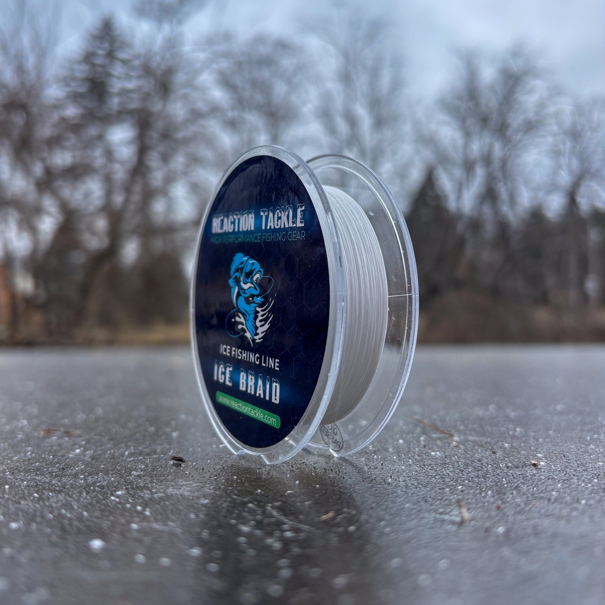 Reaction Tackle Ice Fishing Braided line - 8 Strand Reaction Tackle