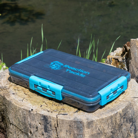 Reaction Tackle Premium Tackle Tray- High Performance and Water Resistant with 3 Resilient Clips