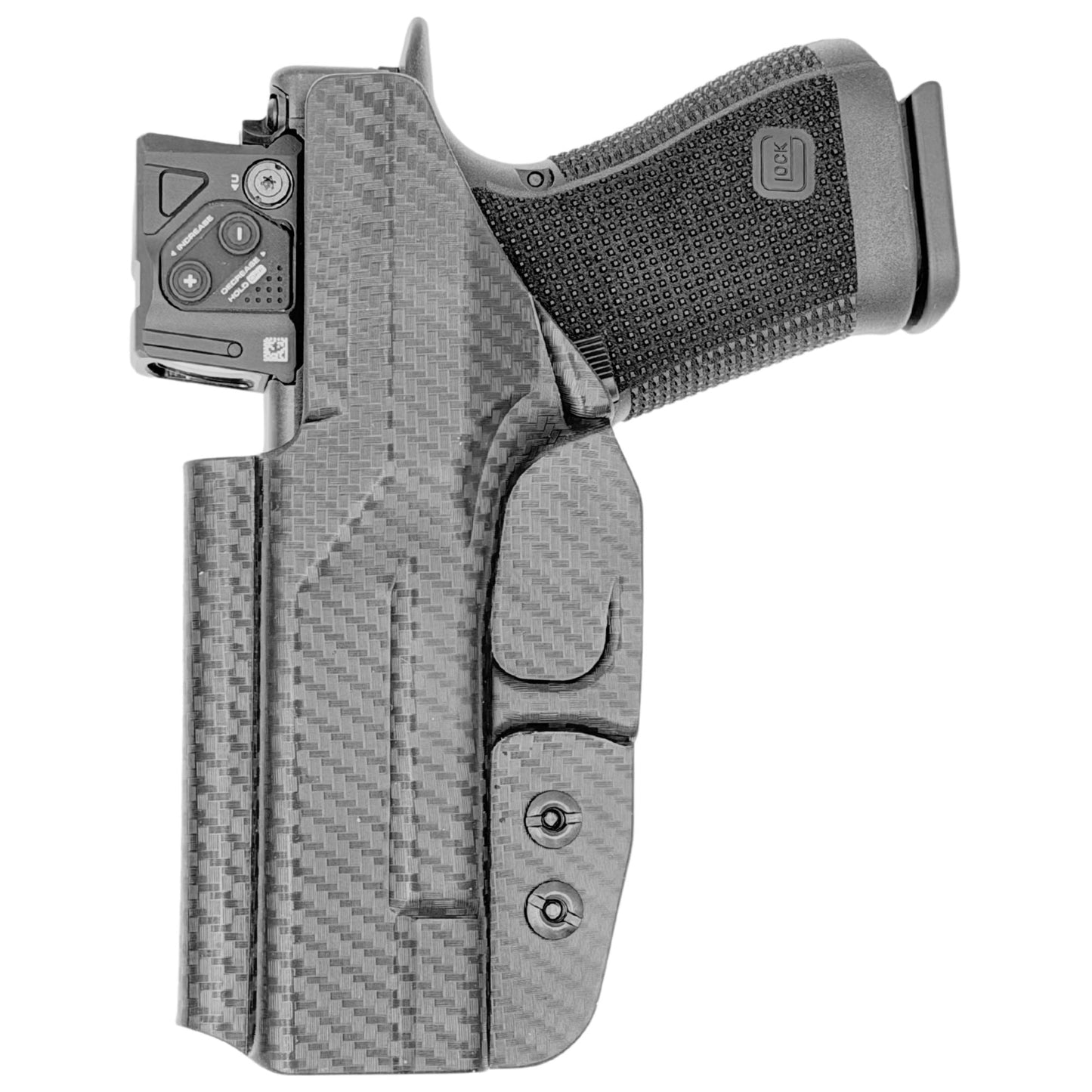 IWB Holster fits: Glock 17 19 19X 26 31 32 33 34 45 47 49