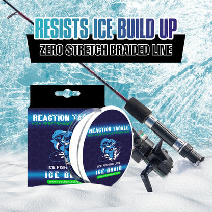 Reaction Tackle Ice Fishing Braided line - 8 Strand Reaction Tackle