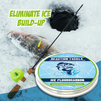 Reaction Tackle Ice Fluorocarbon Fishing Line or Leader Reaction Tackle