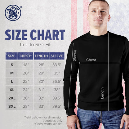 Smith & Wesson - RWB Eagle Premium Long Sleeve in Navy
