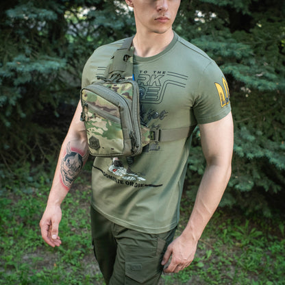 M-Tac Sling Pistol Bag with Loop Panel Elite