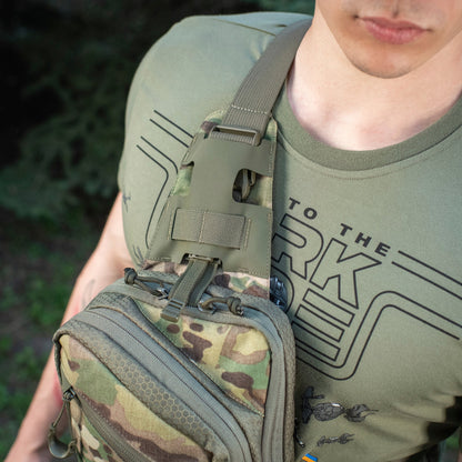 M-Tac Sling Pistol Bag with Loop Panel Elite