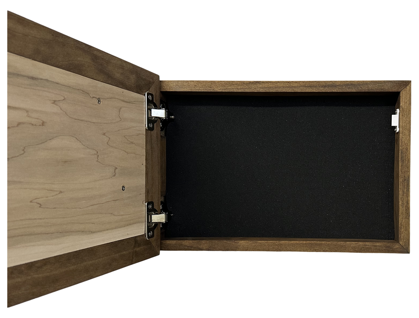 Moose in the Woods Gun Concealment Furniture - Handcrafted Hidden Gun Storage Wall Decor - Hidden Gun Shelf with Magnetic Lock for Quick Access