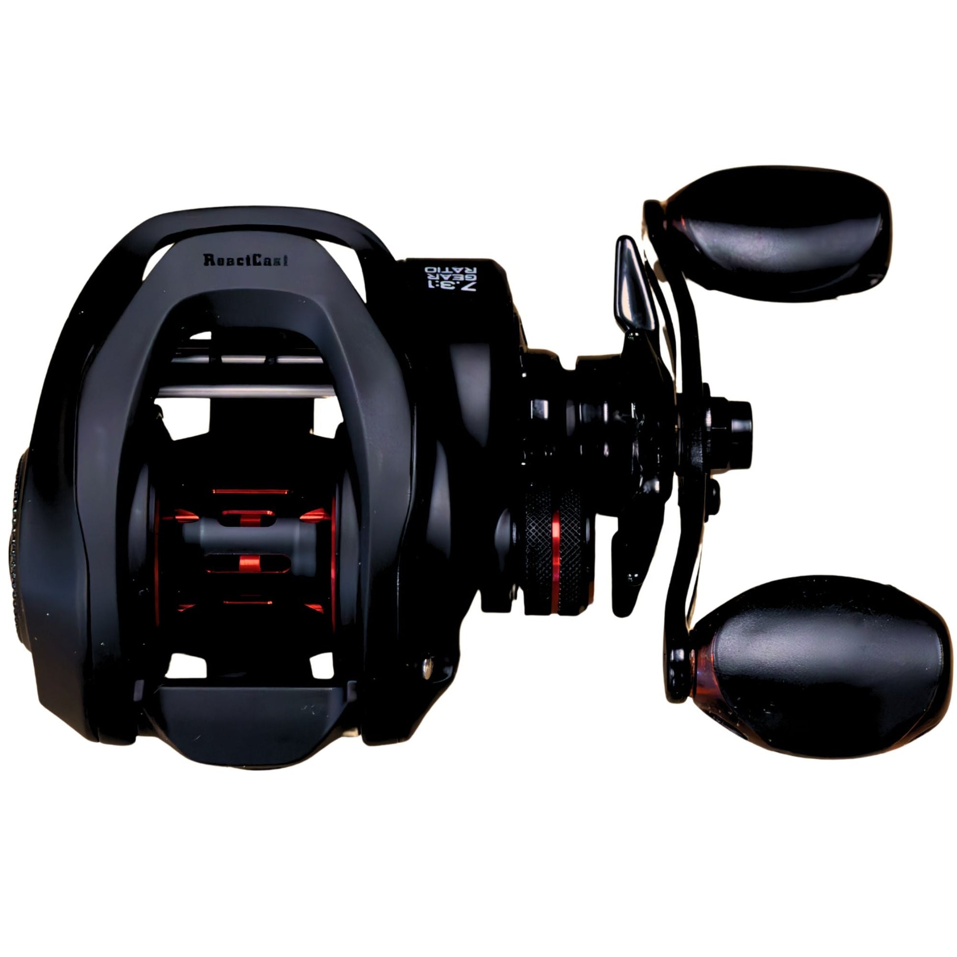 Reaction Tackle Baitcasting Fishing Reel – ReactCast Edition- High-Speed 7.3:1 Gear Ratio - NEW Reaction Tackle