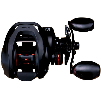 Reaction Tackle Baitcasting Fishing Reel – ReactCast Edition- High-Speed 7.3:1 Gear Ratio - NEW Reaction Tackle