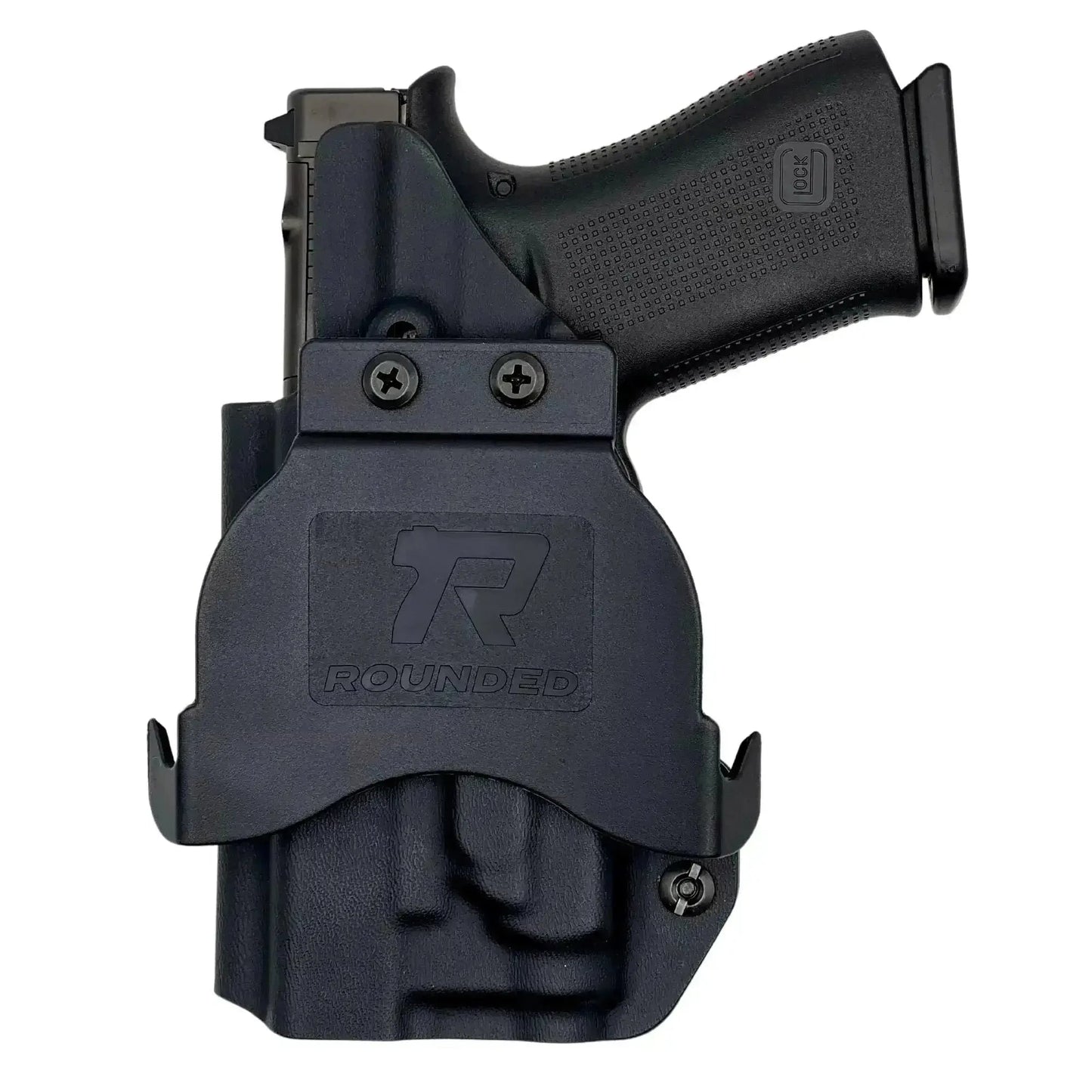 Paddle Holster fits: Glock 19 Olight PL-MINI 3 Valkyrie