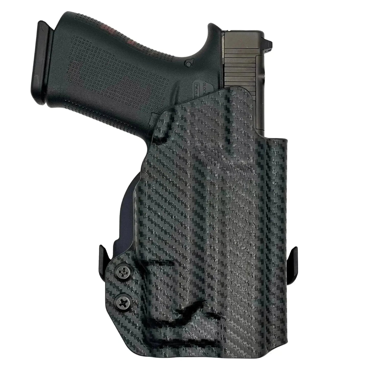 Paddle Holster fits: Glock 19 Olight PL-MINI 3 Valkyrie