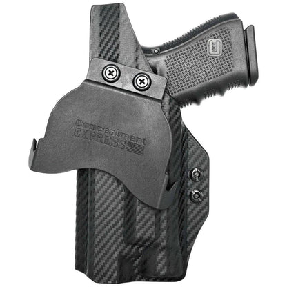 Paddle Holster fits: Glock 17 19 19X 26 31 32 33 34 45 TLR7A/TLR7X