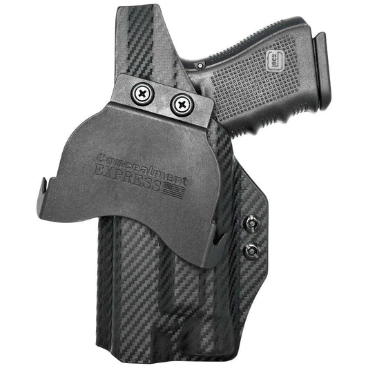 Paddle Holster fits: Glock 17 19 19X 26 31 32 33 34 45 TLR7A/TLR7X