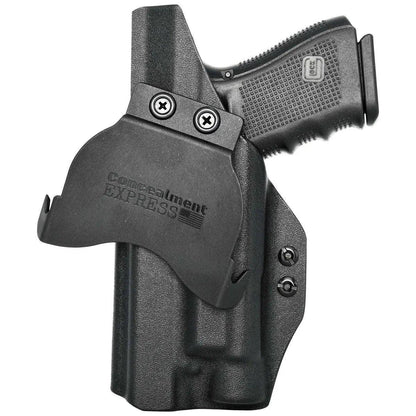 Paddle Holster fits: Glock 17 19 19X 26 31 32 33 34 45 TLR7A/TLR7X