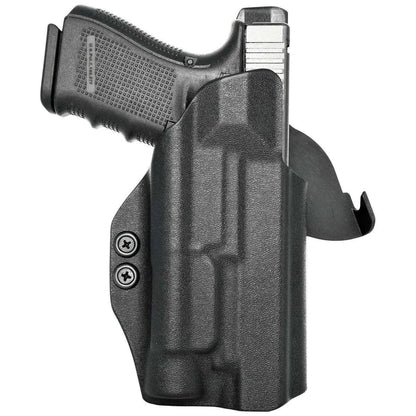 Paddle Holster fits: Glock 17 19 19X 26 31 32 33 34 45 TLR7A/TLR7X