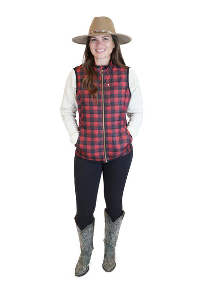 Primitive Puffer Vest Girls with Guns Clothing