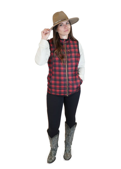 Primitive Puffer Vest Girls with Guns Clothing