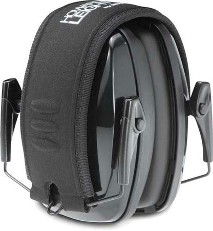 Howard Leight Leightning Folding Ear Muffs - NRR 23 Compact Hearing Protection Black