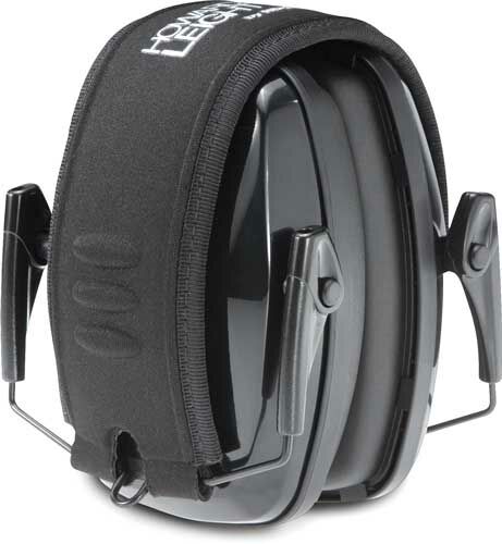 Howard Leight Leightning Folding Ear Muffs - NRR 23 Compact Hearing Protection Black