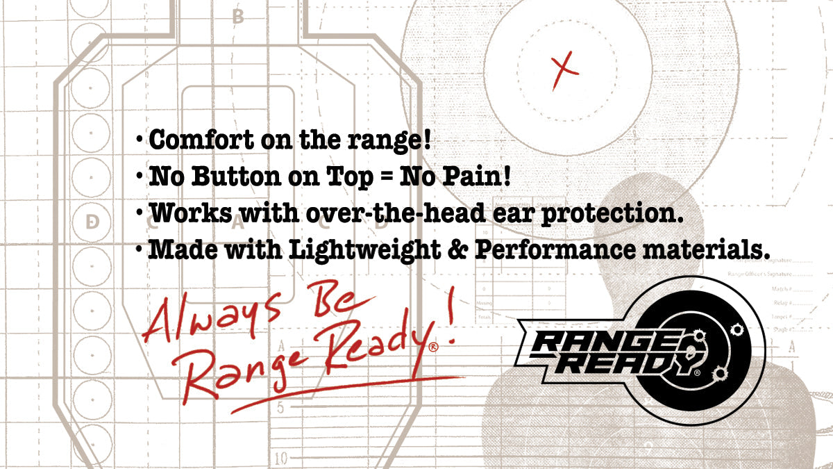 M&P® Range Ready™ Logo Cap Trucker Cap with Laser Cut Rubber Logo Front