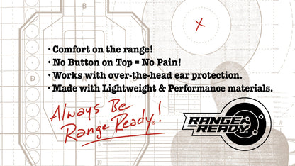 M&P® Range Ready™ Logo Cap Trucker Cap with Laser Cut Rubber Logo Front