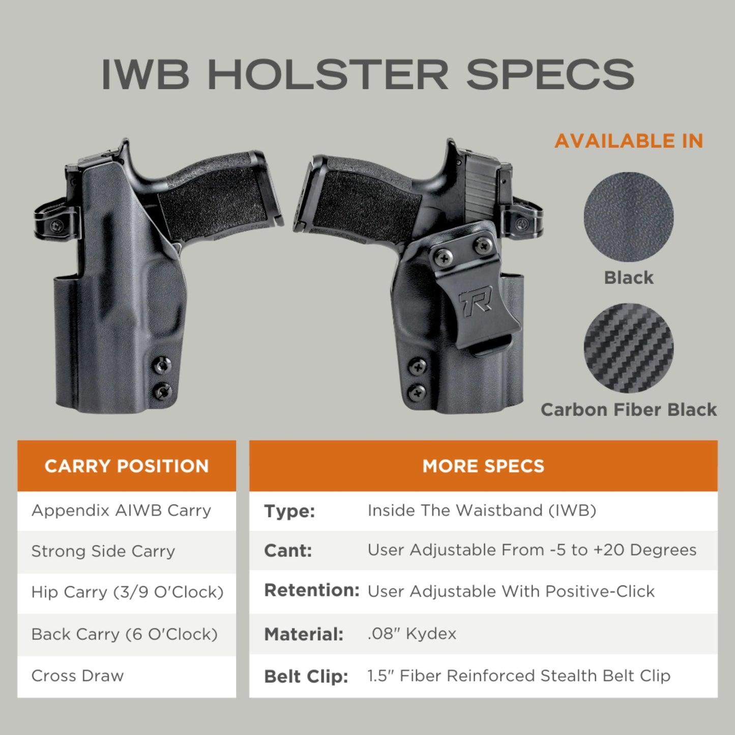 H&K P30SK IWB Holster
