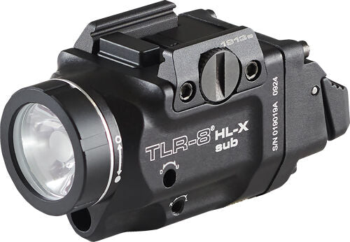 Streamlight TLR-8 HL-X SUB USB Weapon Light with Laser - 500 Lumen Tactical Light