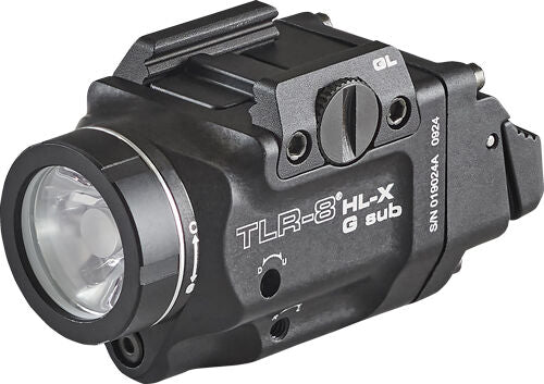 Streamlight TLR-8 HL-X G SUB USB Green Laser - Glock 43X/48 MOS Weapon Light